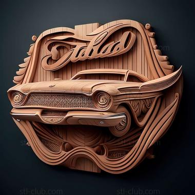3D model Ford Galaxie (STL)